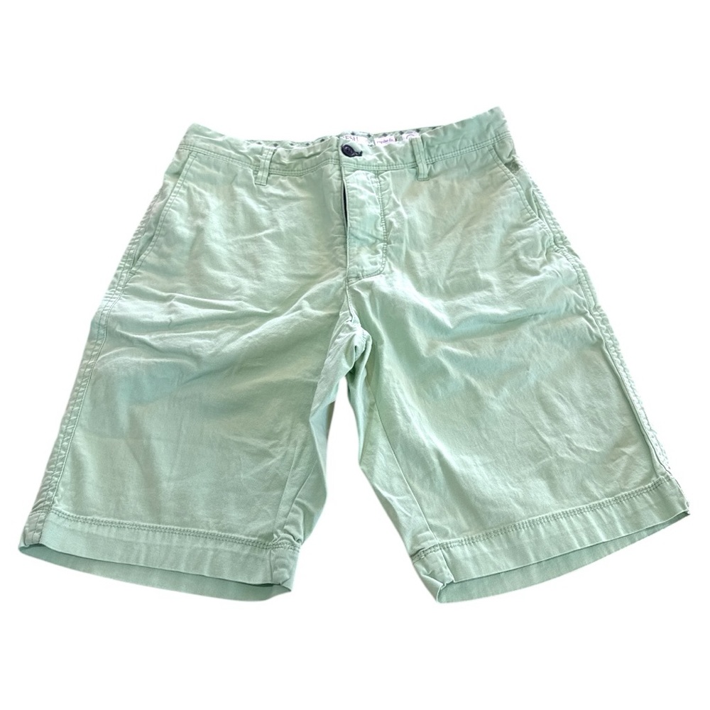 Ganesh women’s chino shorts pastel‎ green waist 31 inseam 10